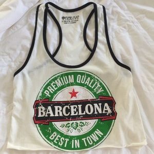 Barcelona Crop Tank Top